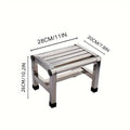 Multi-functional Stainless Steel Square Stool