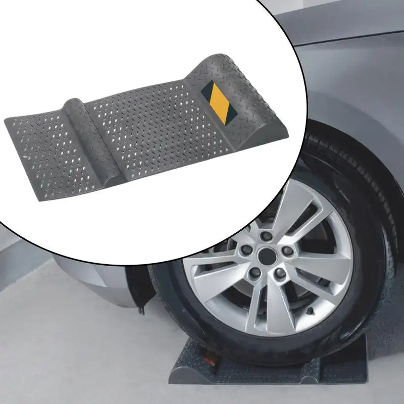Wheel anti-skid device vehicle positioning