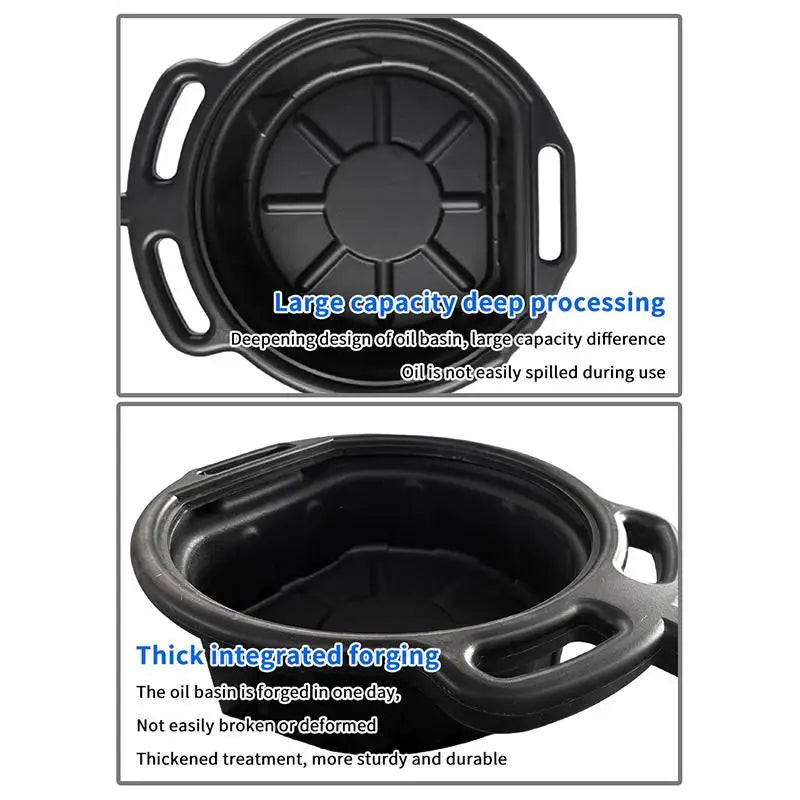 Oil Receiving Basin Oil Change Drain Pan