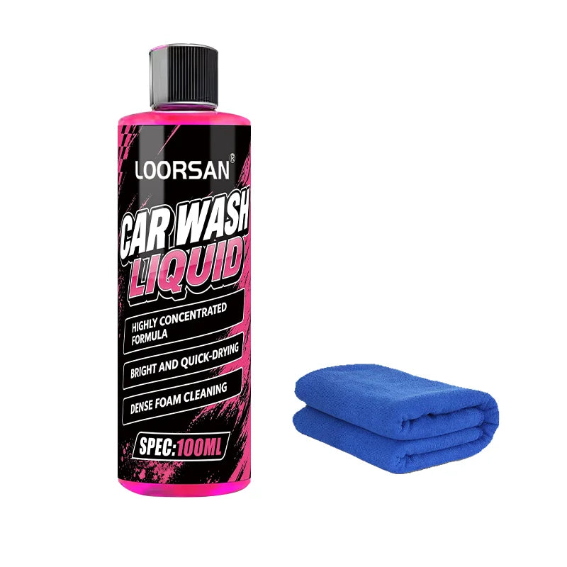 LOORSAN Car Wash Liquid High Foam Car Shampoo