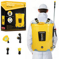 Battery Powered Backpack Sprayer 5.3 Gallon 0-100 PSI