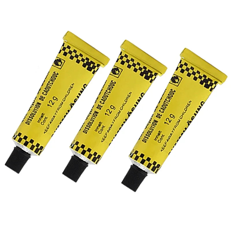 12g Tire Strong Repairing Glue Portable Motorcycle Bicycle Scooter Inner Tube Puncture Repair Glue Auto Tyre Repairing Tool