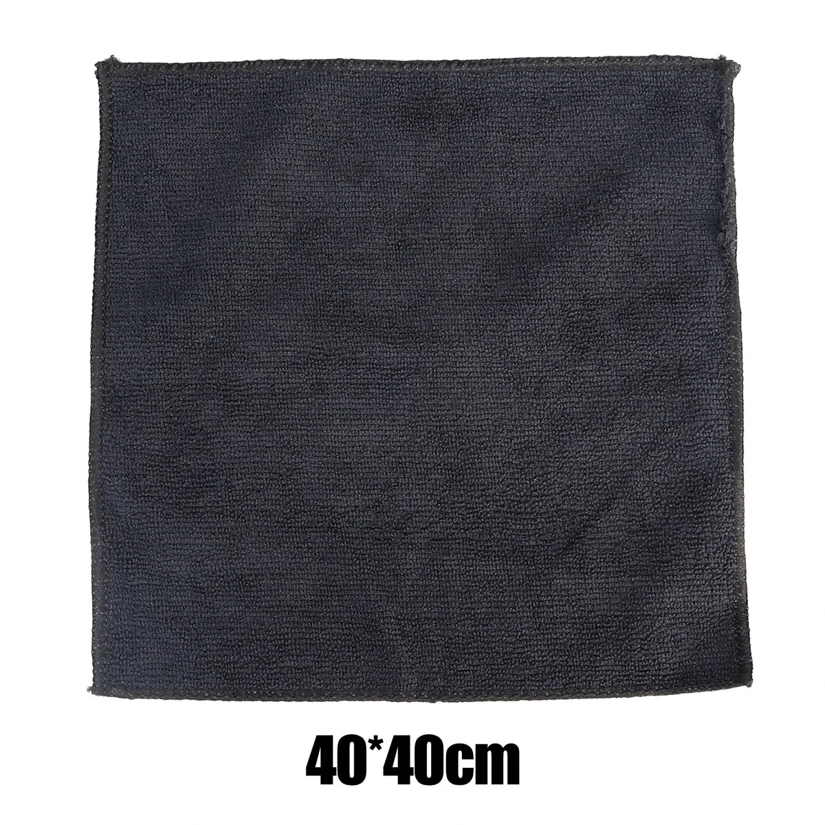 1-10pcs Black Towel Car Wipe Towel Microfibre Car Cleaning Rags