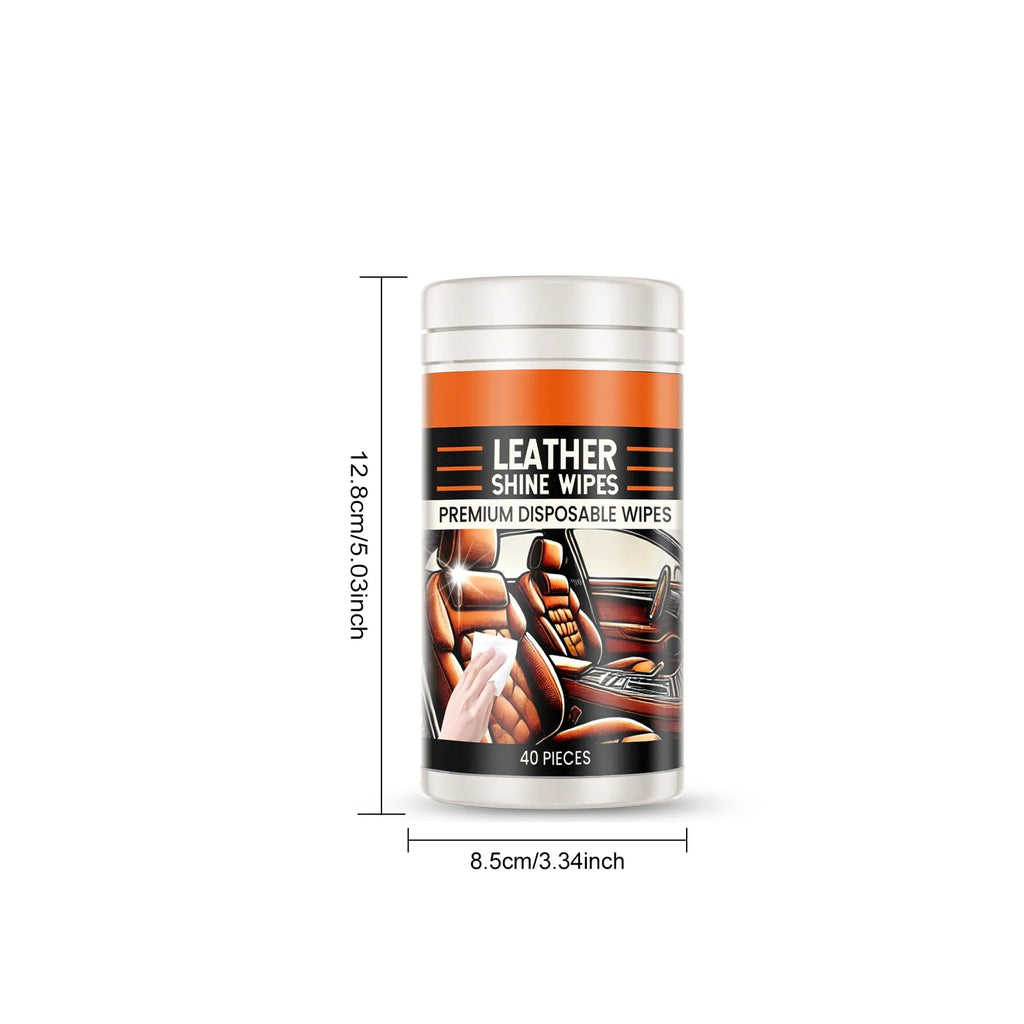 Car Interior Leather Cleaning Wipes
