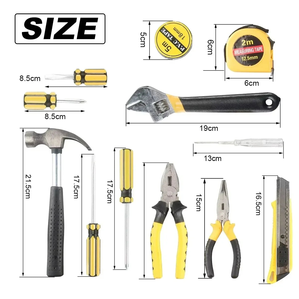 Tools Set General House Hold Hand Tool Kit