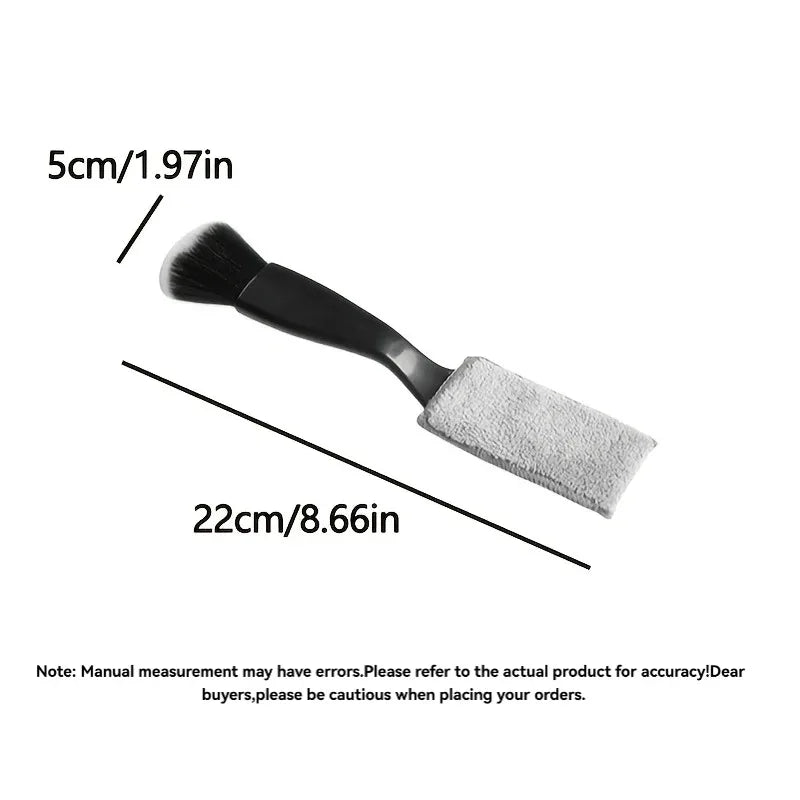 Car Interior Detailing Brush-Soft-Bristled Cleaning Tool For Dashboards,Vents,Crevice