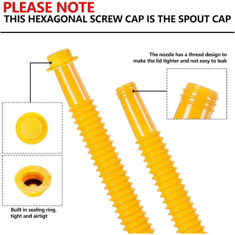 Fuel Containers Nozzle Gas Can Spout