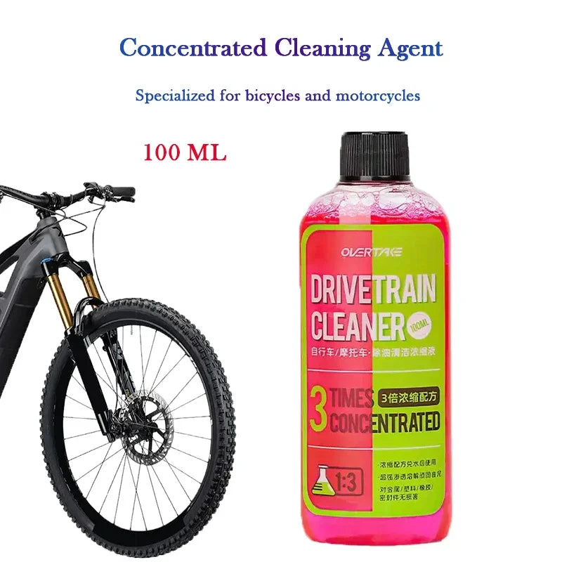 Concentrated Bicycle-Motorcycle Chain Cleaning Agent