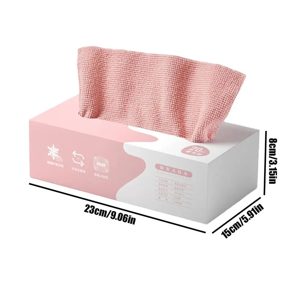 Cleaning Rags 20pcs/box Pull-out Disposable Rags