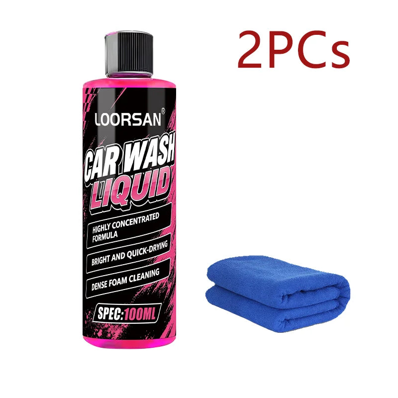 LOORSAN Car Wash Liquid High Foam Car Shampoo