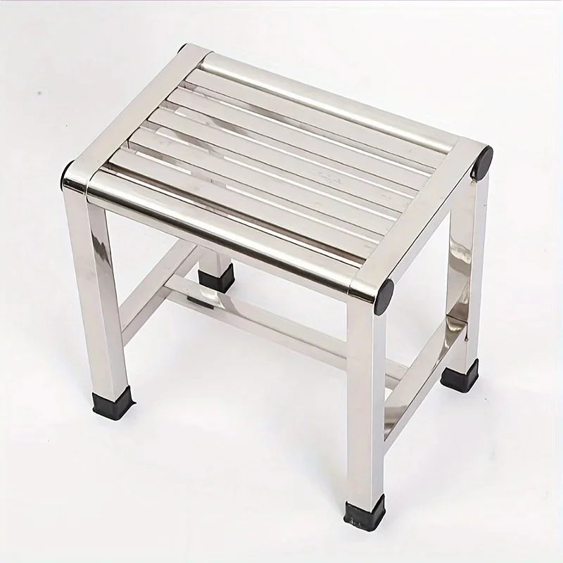 Multi-functional Stainless Steel Square Stool