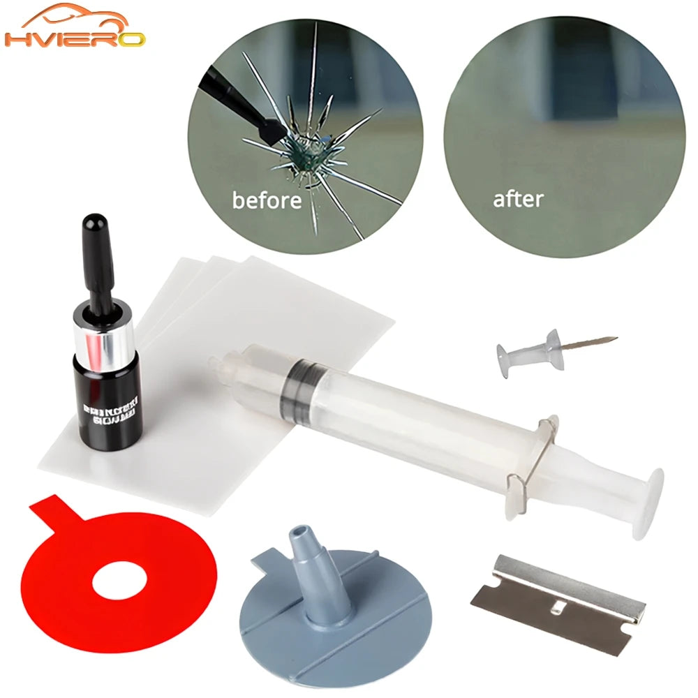 Car Windshield Repair Kit Tools
