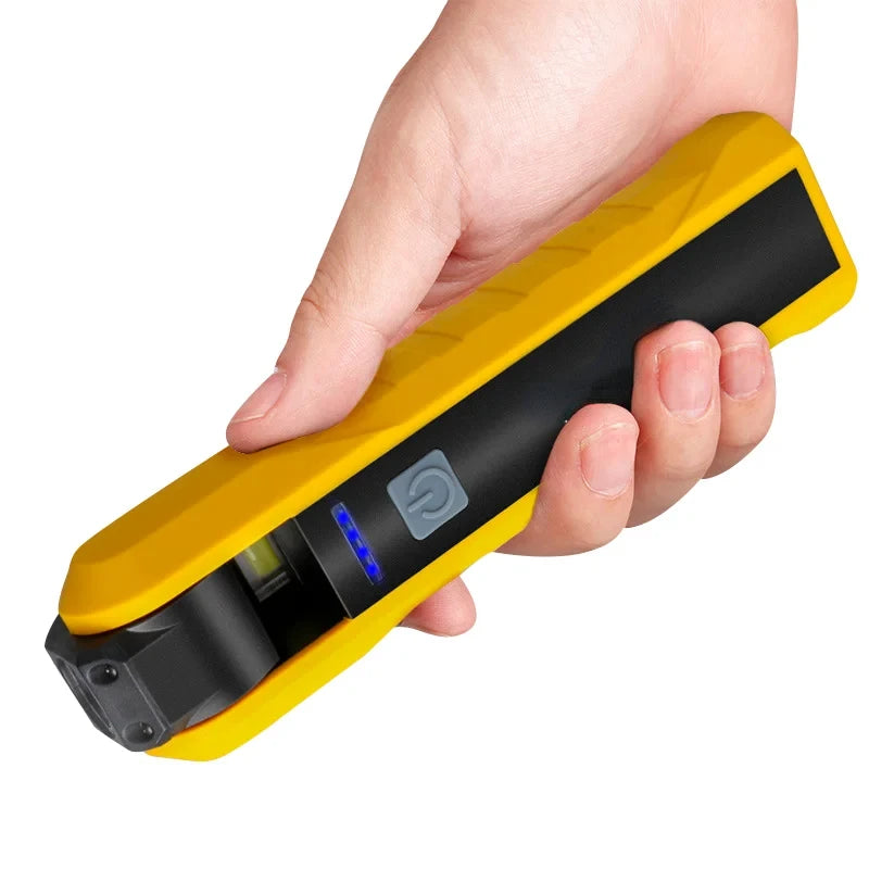 Portable COB Work Light Magnetic Flashlight