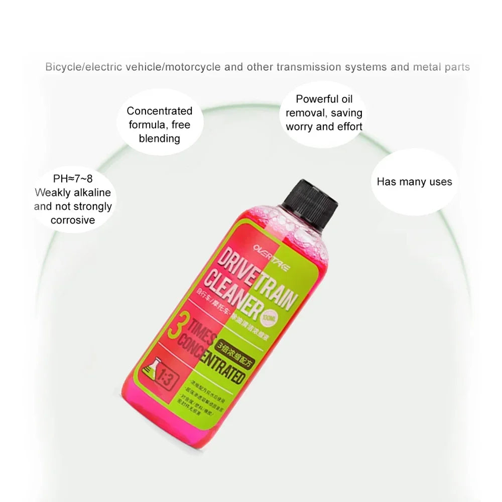 Concentrated Bicycle-Motorcycle Chain Cleaning Agent