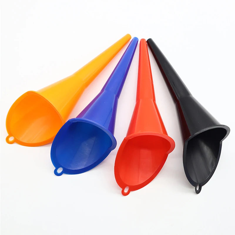 Car Funnel Gasoline Oil Fuel Long Stem Filling