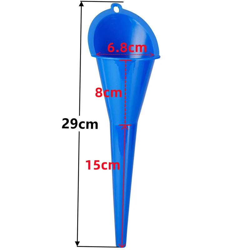 Car Funnel Gasoline Oil Fuel Long Stem Filling