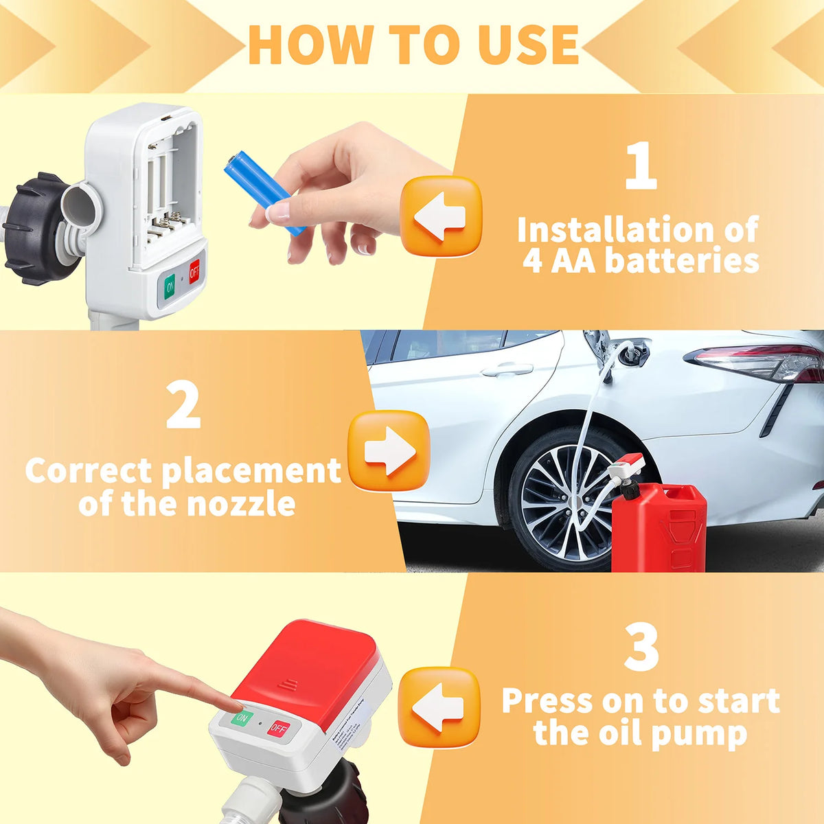 Portable Fuel Transfer Pump