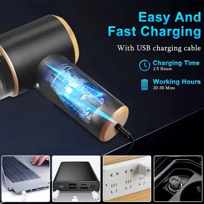 Portable mini Vacuum Cleaner for Cars and Homes