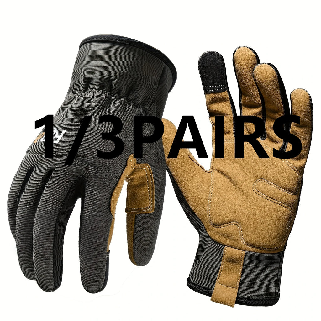 Work Gloves for Men & Women - lightweight