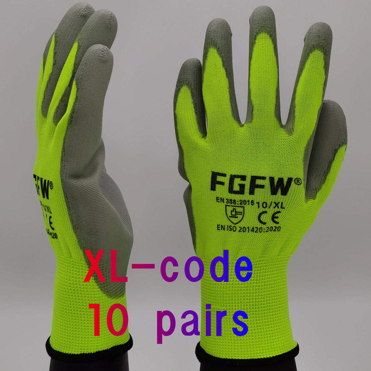 PU Coated Work Gloves