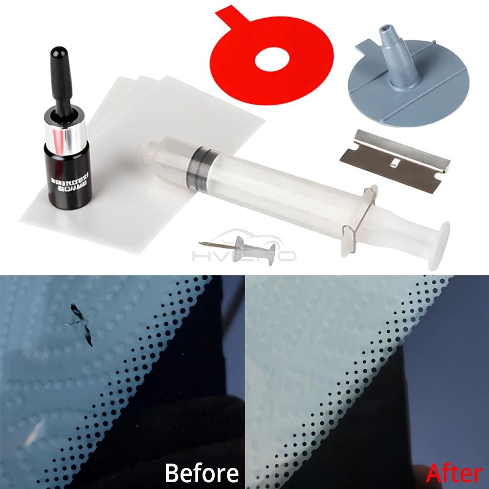 Car Windshield Repair Kit Tools