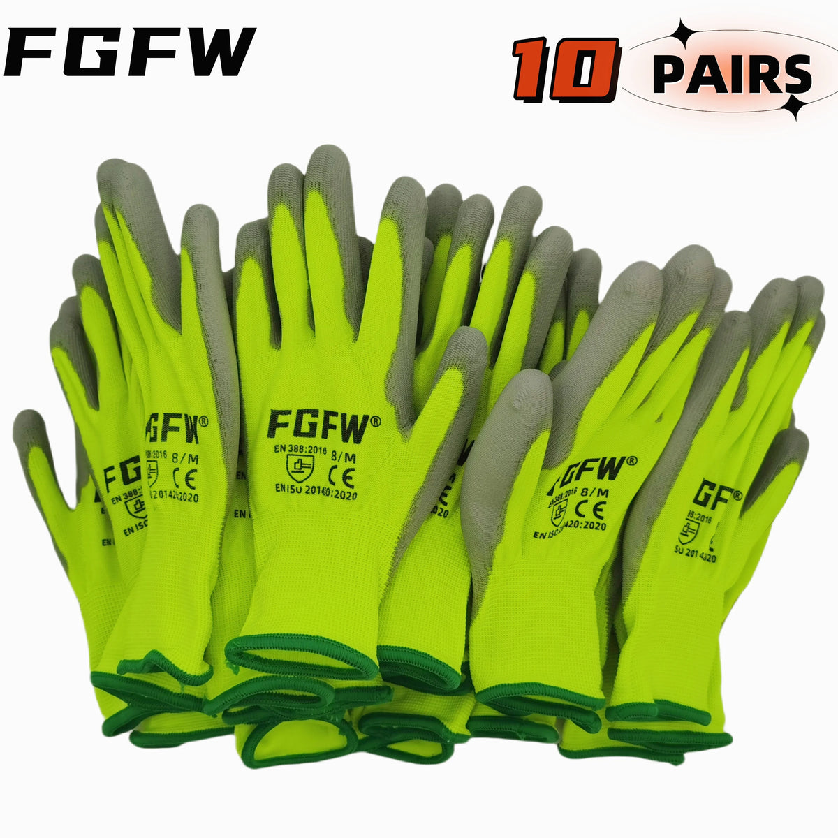 PU Coated Work Gloves