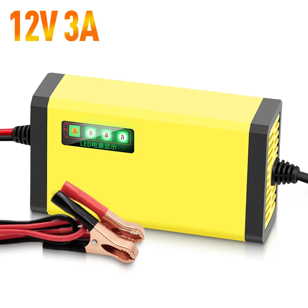 Car Battery Charger 10A 12V Automotive Battery Charger 24V 5A