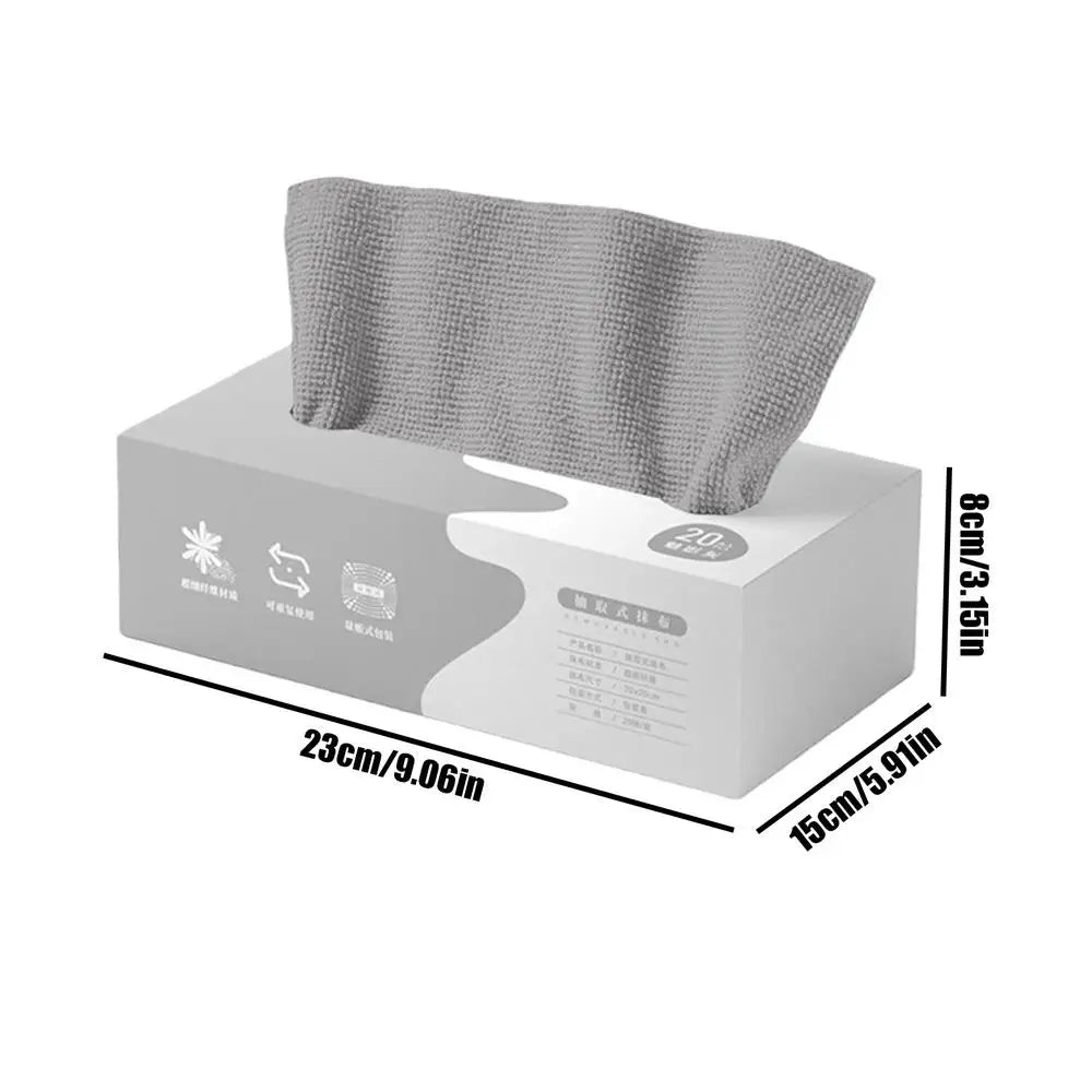 Cleaning Rags 20pcs/box Pull-out Disposable Rags