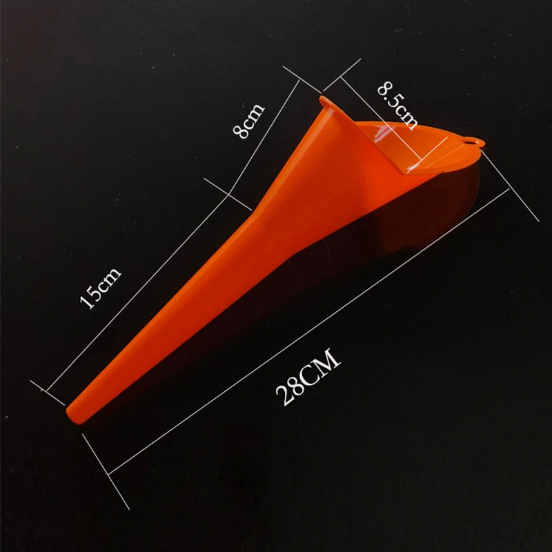 Car Funnel Gasoline Oil Fuel Long Stem Filling
