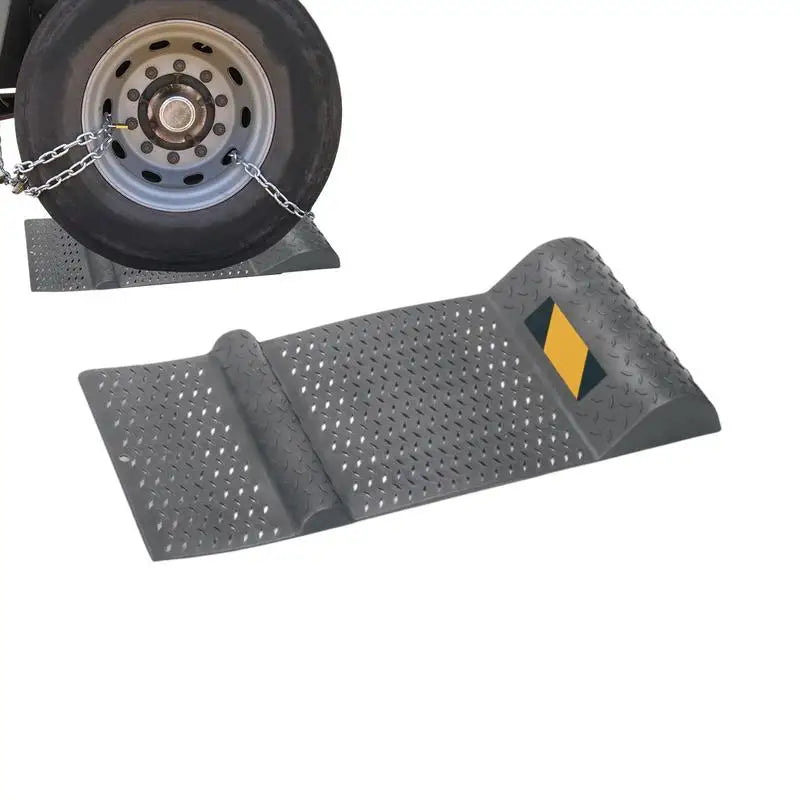 Wheel anti-skid device vehicle positioning