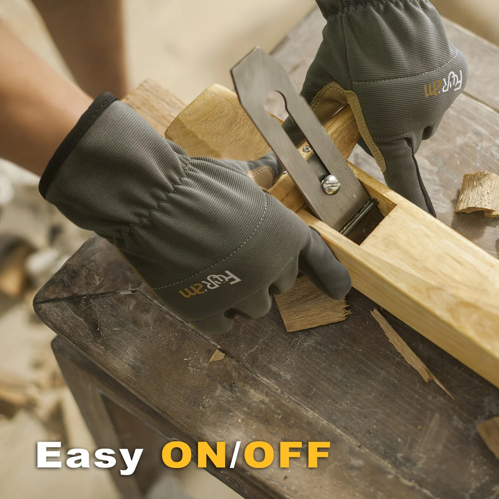 Work Gloves for Men & Women - lightweight