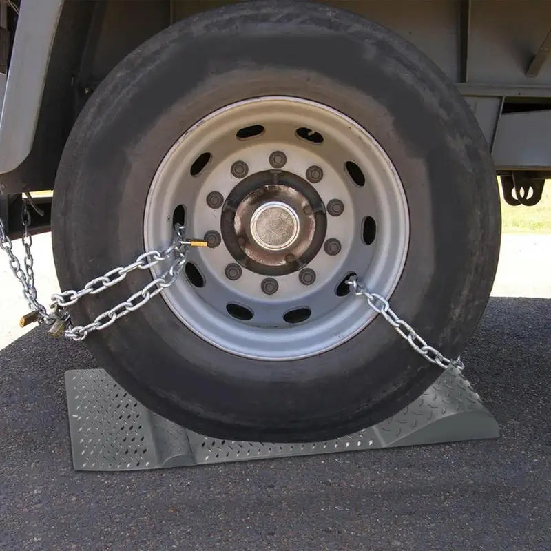 Wheel anti-skid device vehicle positioning