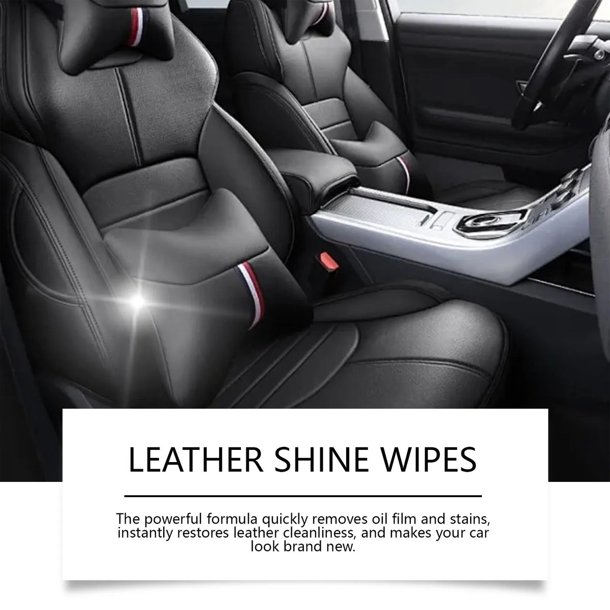Car Interior Leather Cleaning Wipes