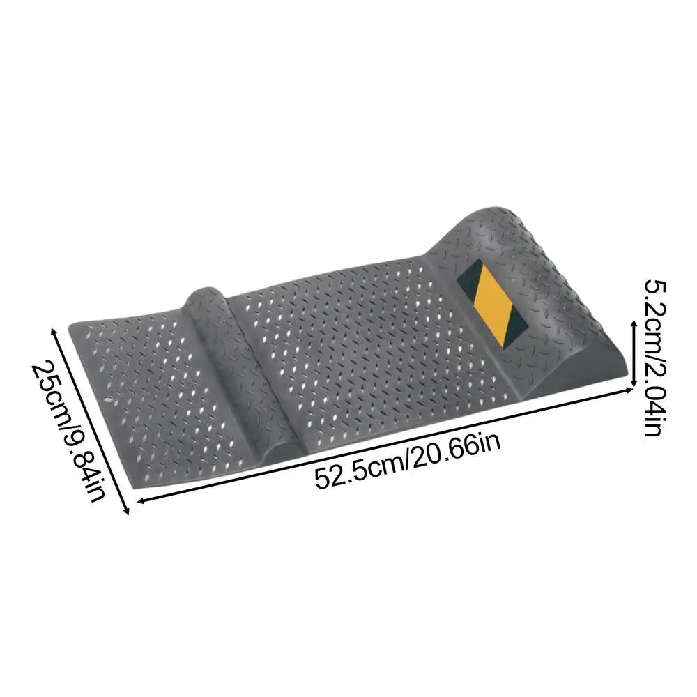 Wheel anti-skid device vehicle positioning