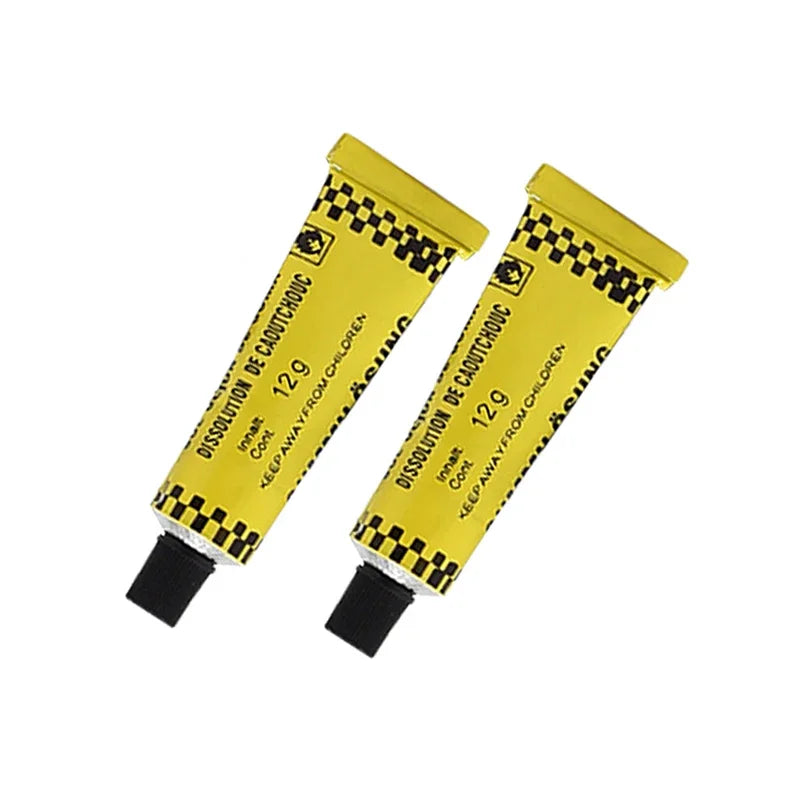 12g Tire Strong Repairing Glue Portable Motorcycle Bicycle Scooter Inner Tube Puncture Repair Glue Auto Tyre Repairing Tool