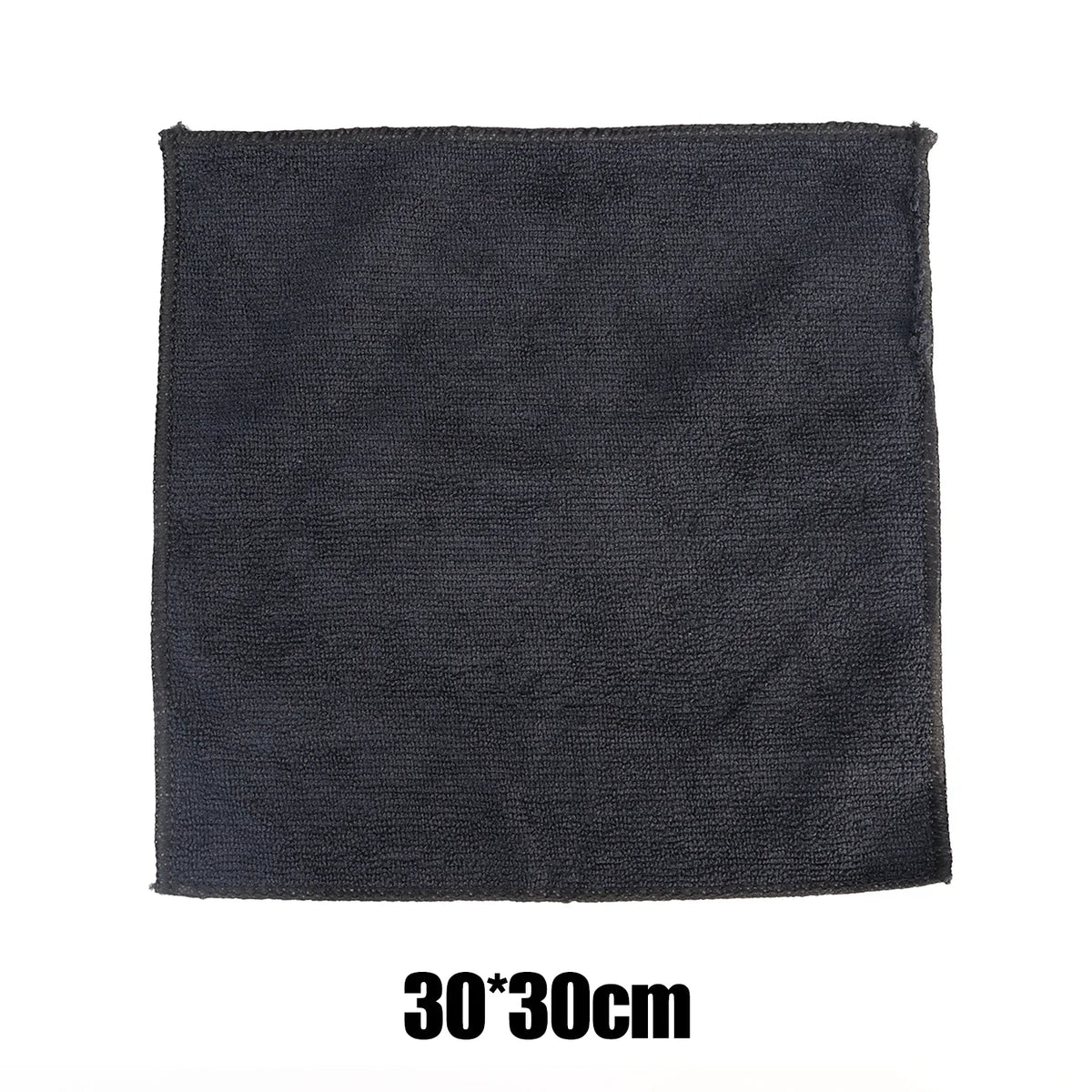1-10pcs Black Towel Car Wipe Towel Microfibre Car Cleaning Rags