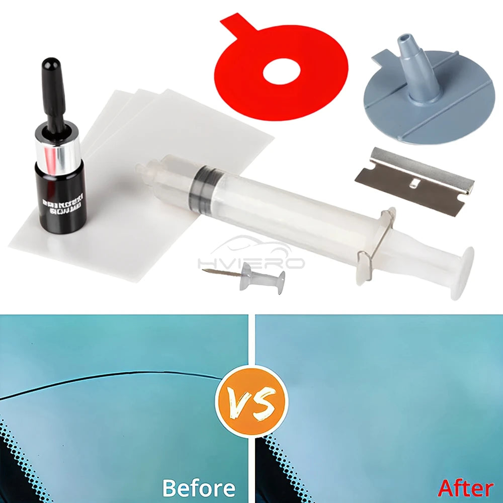 Car Windshield Repair Kit Tools