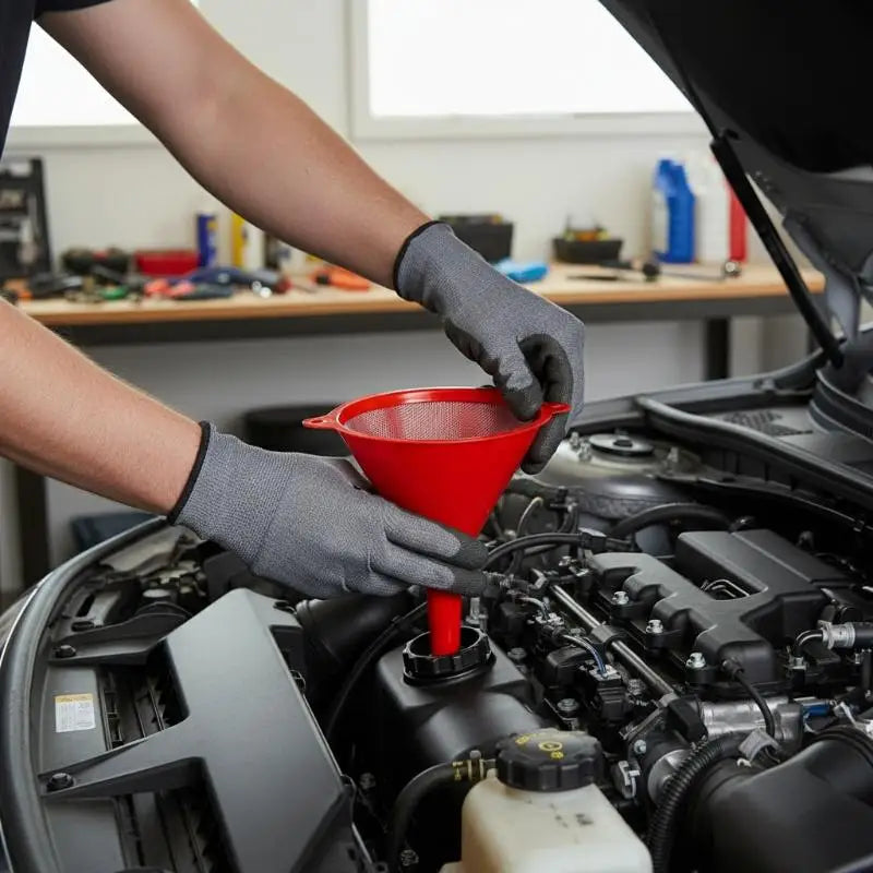 Automotive Plastic Funnel Set