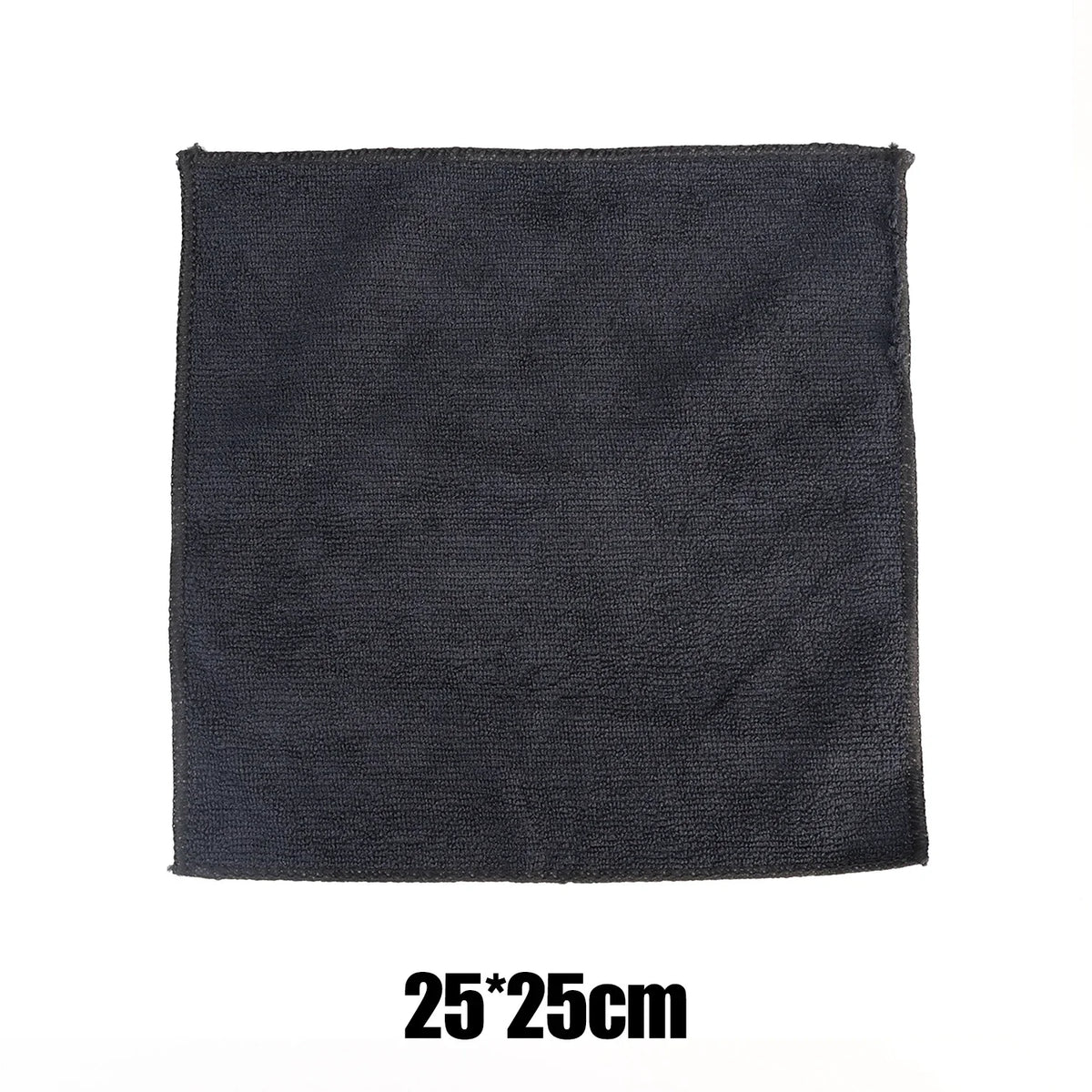 1-10pcs Black Towel Car Wipe Towel Microfibre Car Cleaning Rags