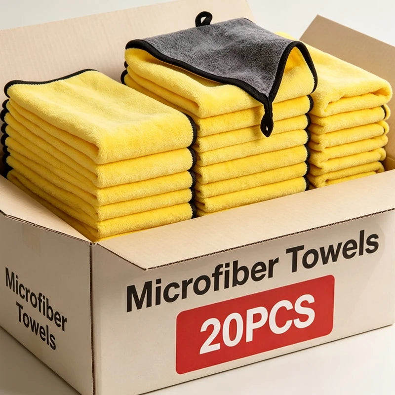 Microfiber Car Cleaning Towels